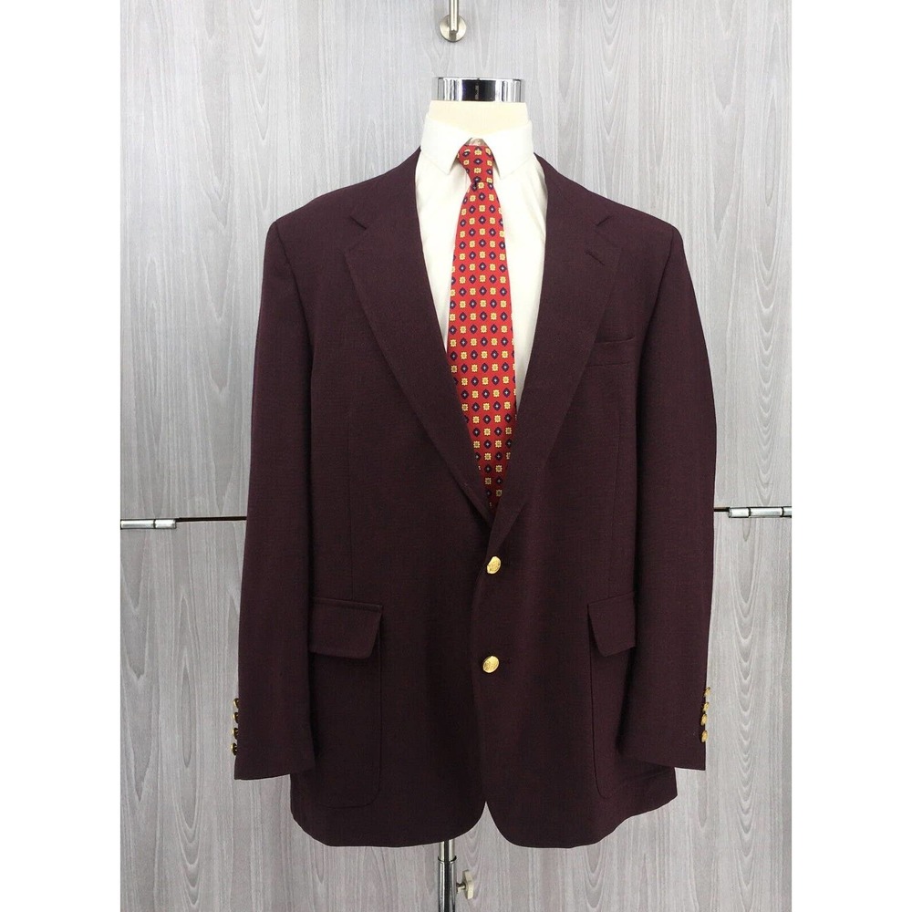Palm Beach Men's Golf‎ Button Blazer Size:44R